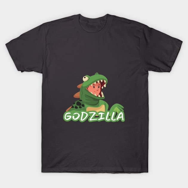 Godzilla Cute T-Shirt by siosydesign